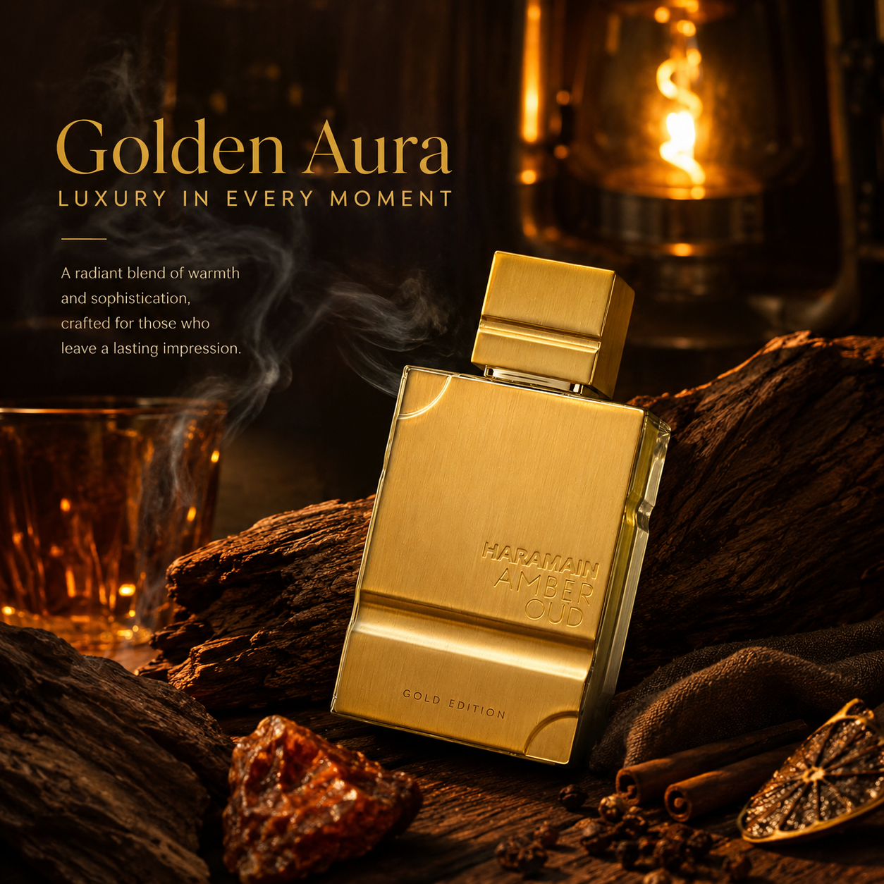 Fragrance Perfume Note - Amber Oud Gold Edition Eau de