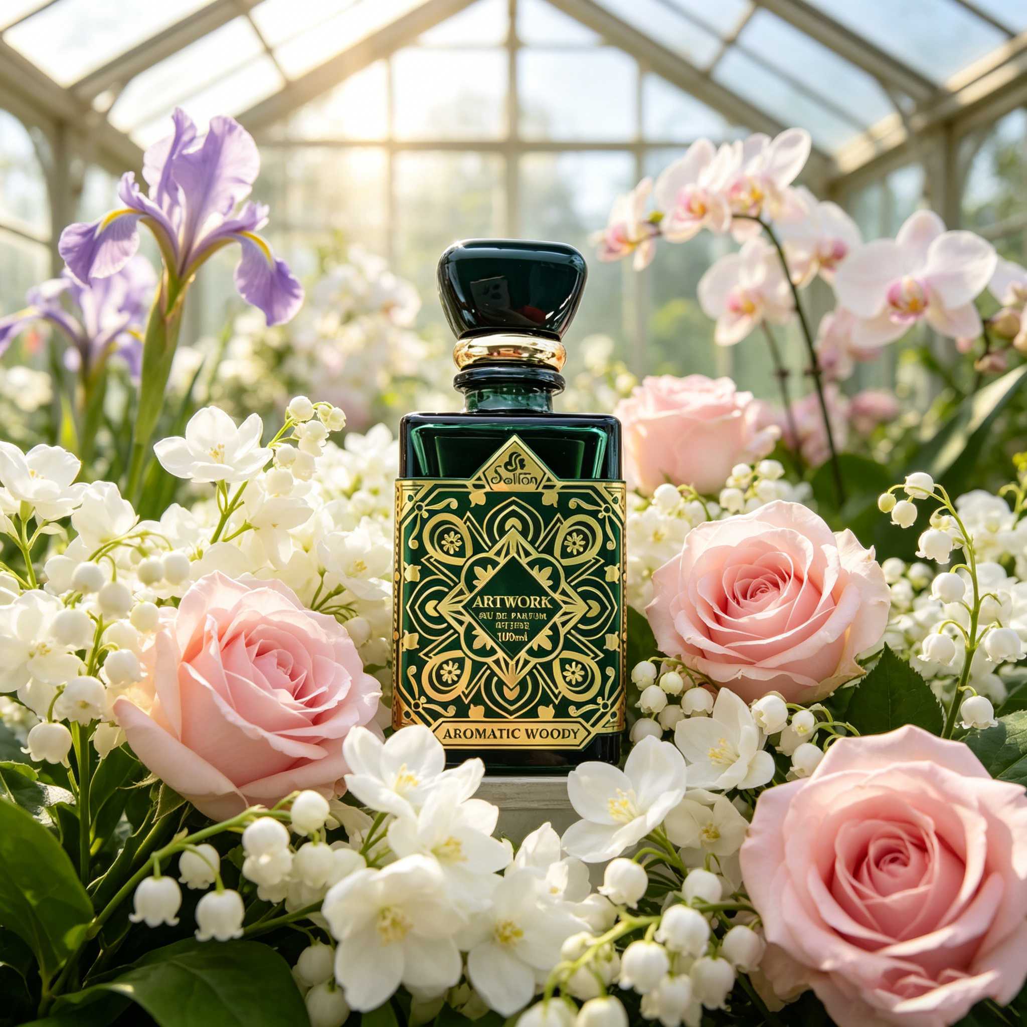 100ml ARTWORK Unisex Aromatic  - огляд і ціна Perfume Fragrance Bottle
