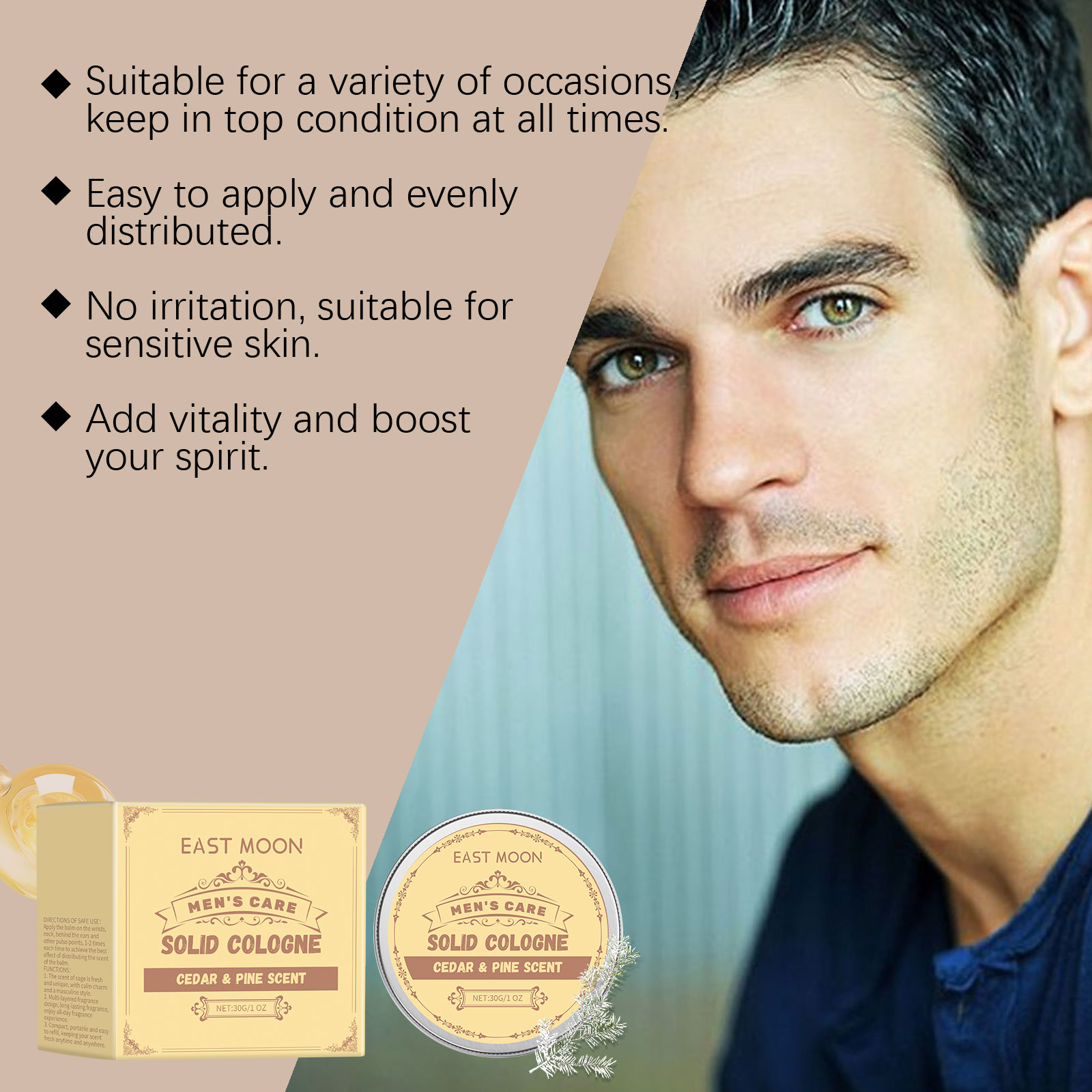 Cedar Wood Men's Solid Cologne - огляд і ціна Perfume Fragrance List