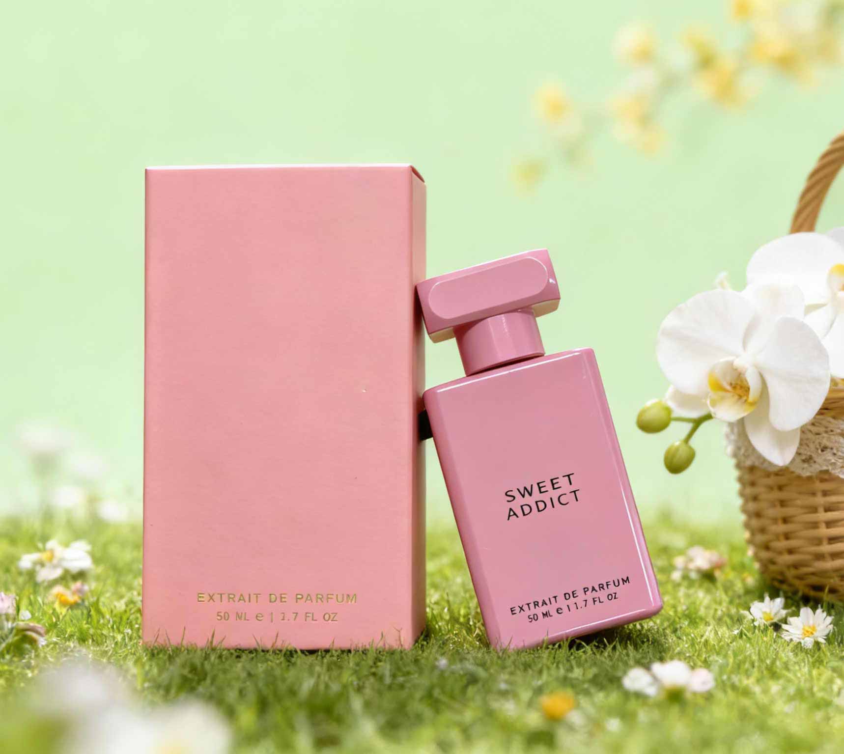 Sweet Addict perfume, powder m - огляд і ціна Perfume Fragrance Bottle
