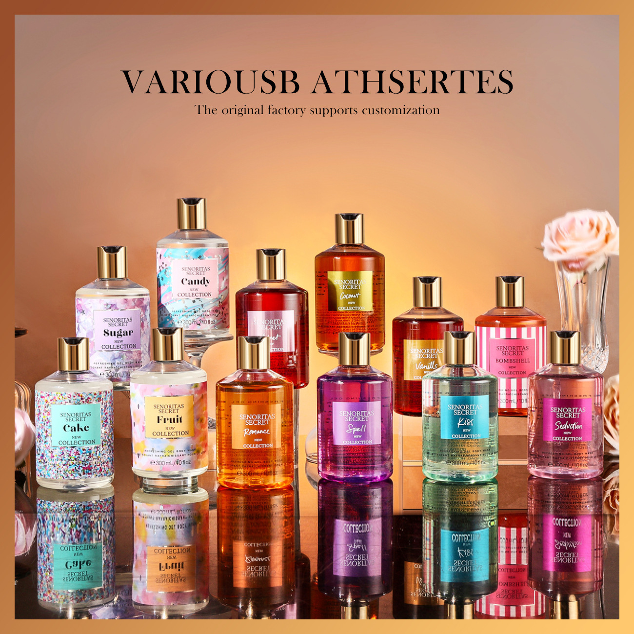 Victoria Fragrance Body Wash V - огляд і ціна Perfume Fragrance Body Wash