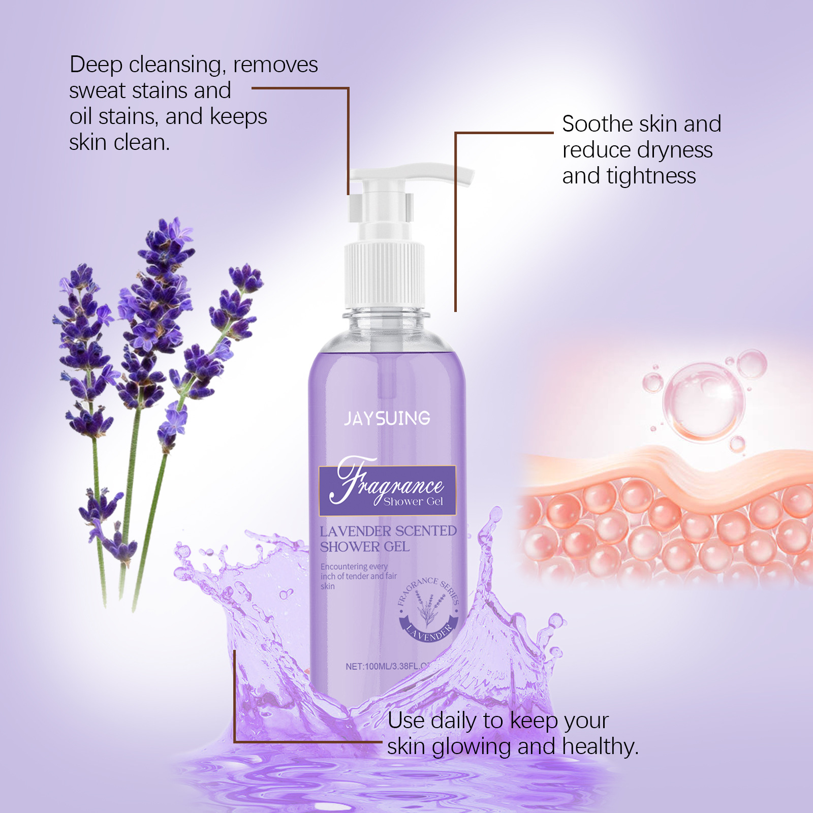 Fragrant Shower Gel Body Wash  - огляд і ціна Perfume Fragrance Body Wash