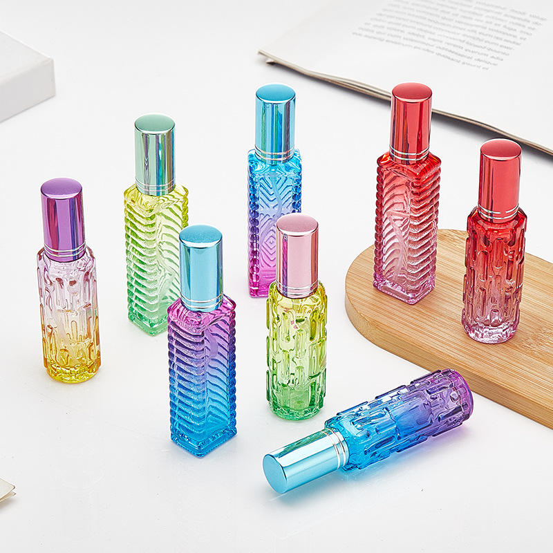 1Pcs 10ml Colorful Square Glas - огляд і ціна Perfume Fragrance One