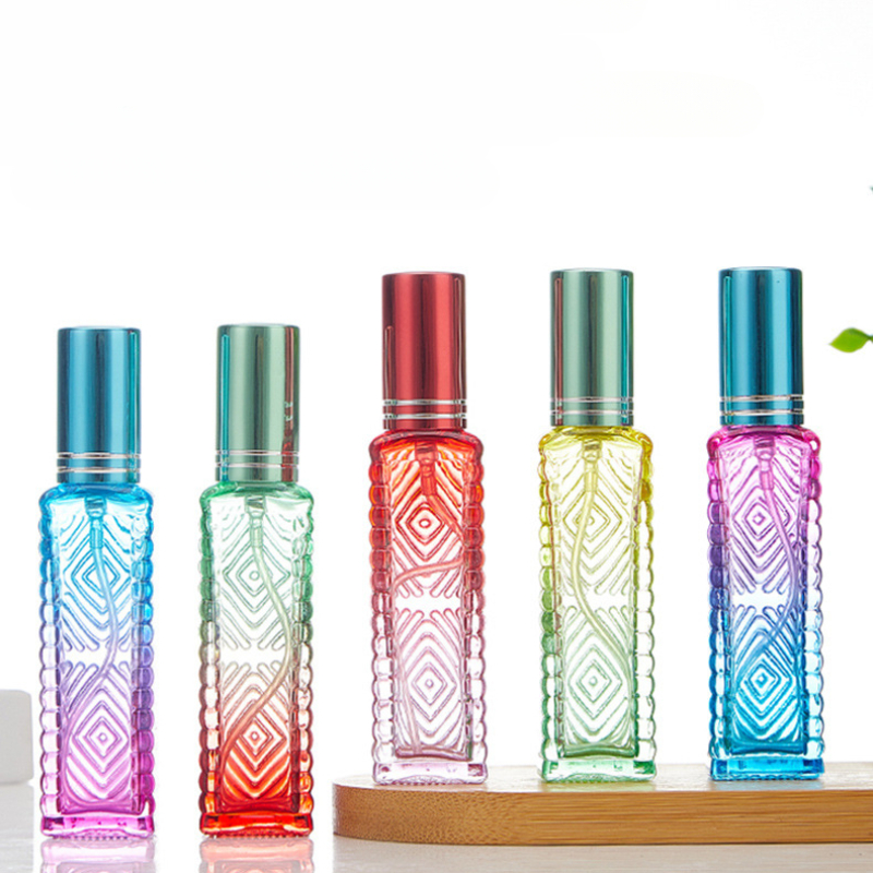 1Pcs 10ml Colorful Square Glas - огляд і ціна Perfume Fragrance One