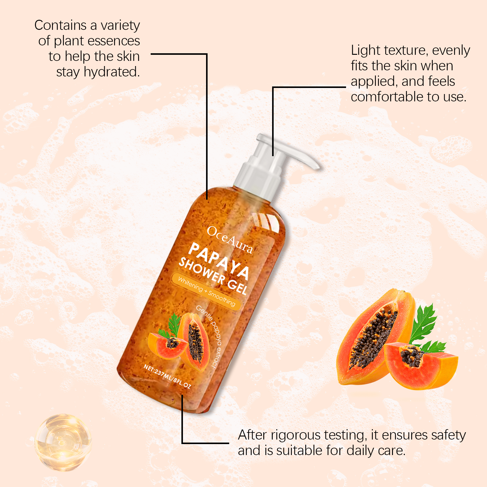 Beauty Skin Shower Gel Perfume - огляд і ціна Perfume Fragrance Body Wash