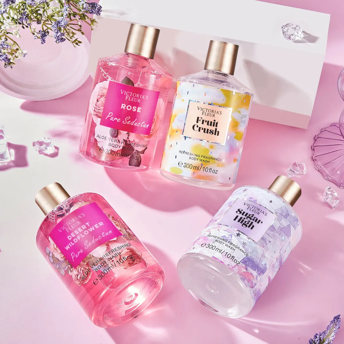 300ml Fragrant Shower Gel Velv - огляд і ціна Perfume Fragrance Body Wash