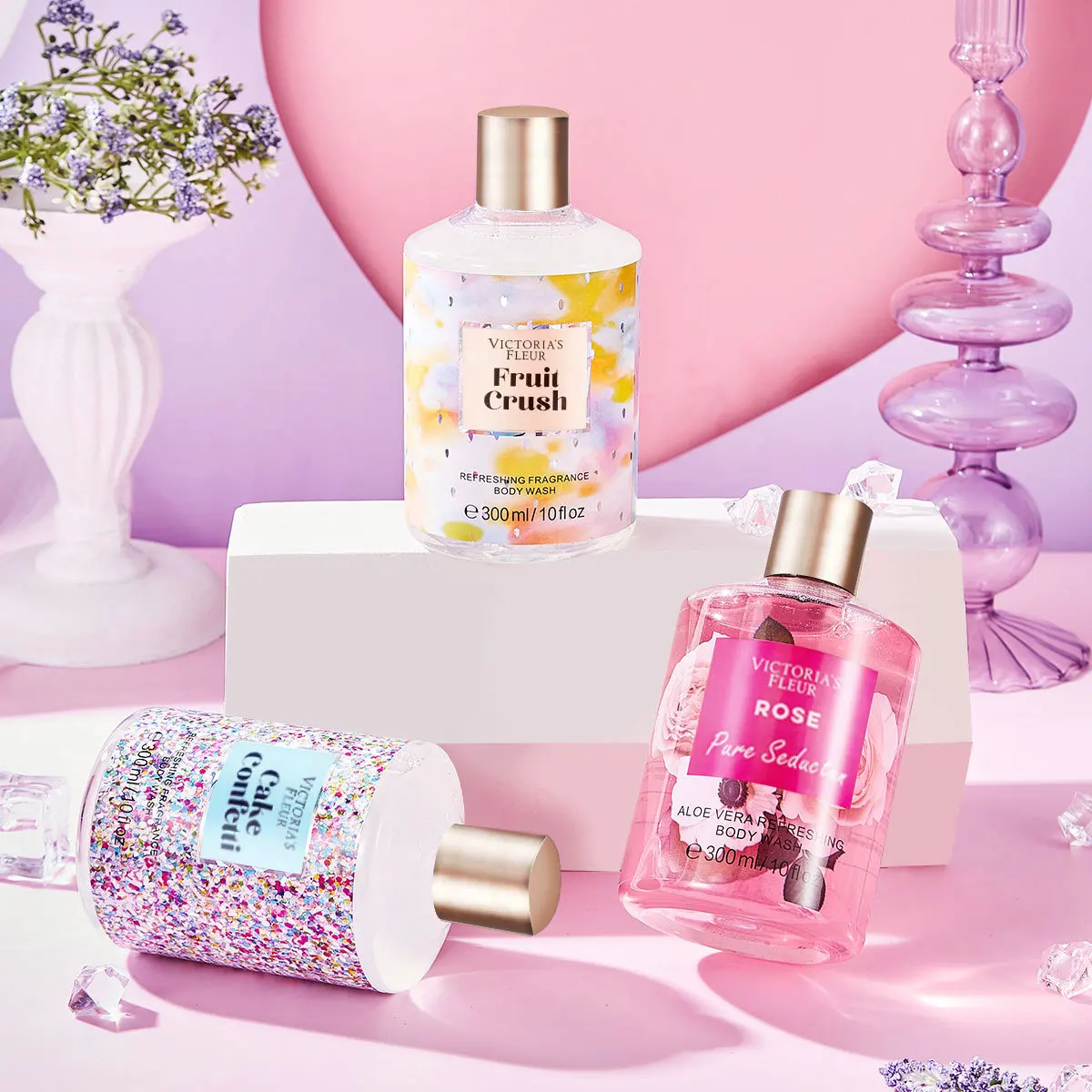 300ml Fragrant Shower Gel Velv - огляд і ціна Perfume Fragrance Body Wash