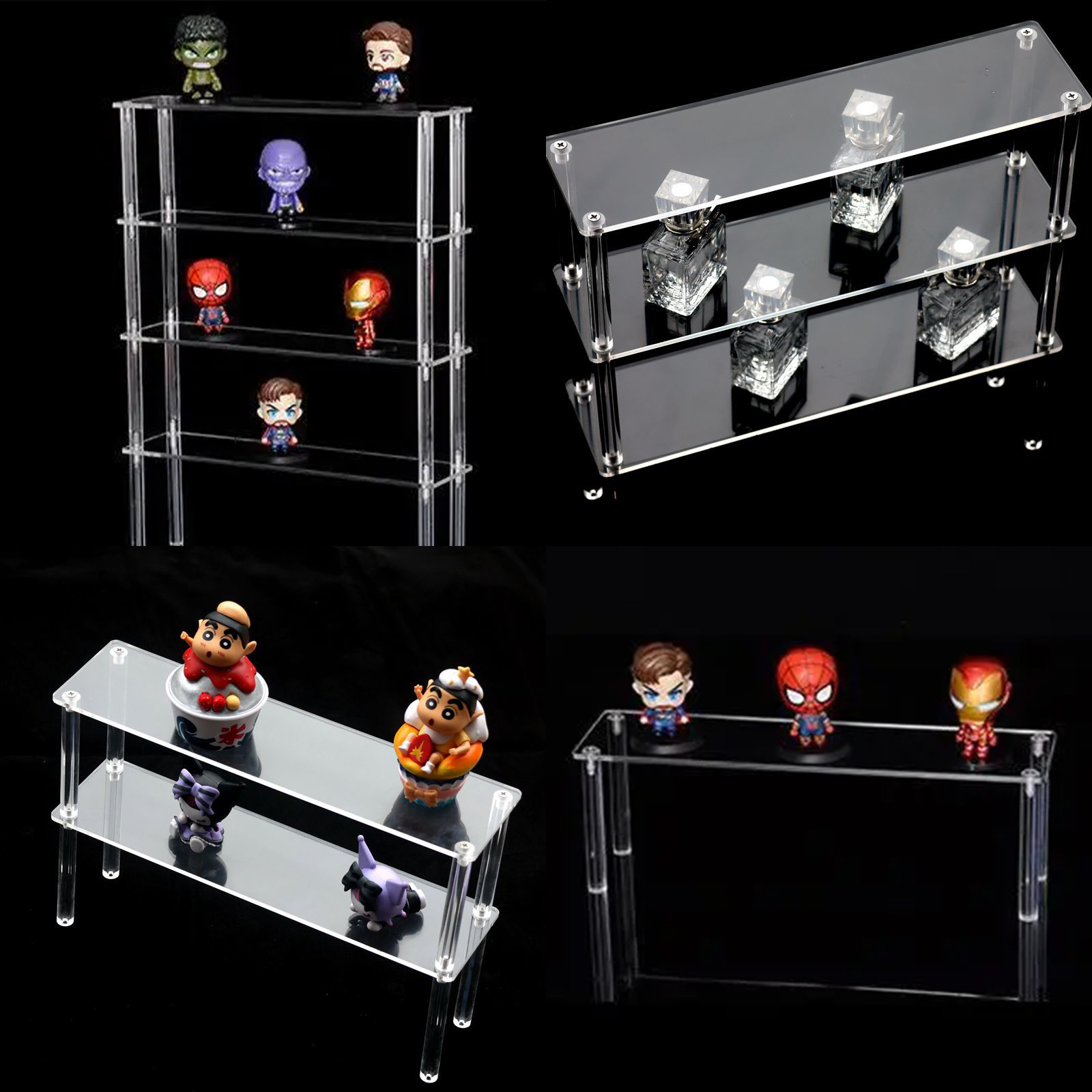 1-4 Tier Clear Acrylic Vertica - огляд і ціна Perfume Villa Fragrance