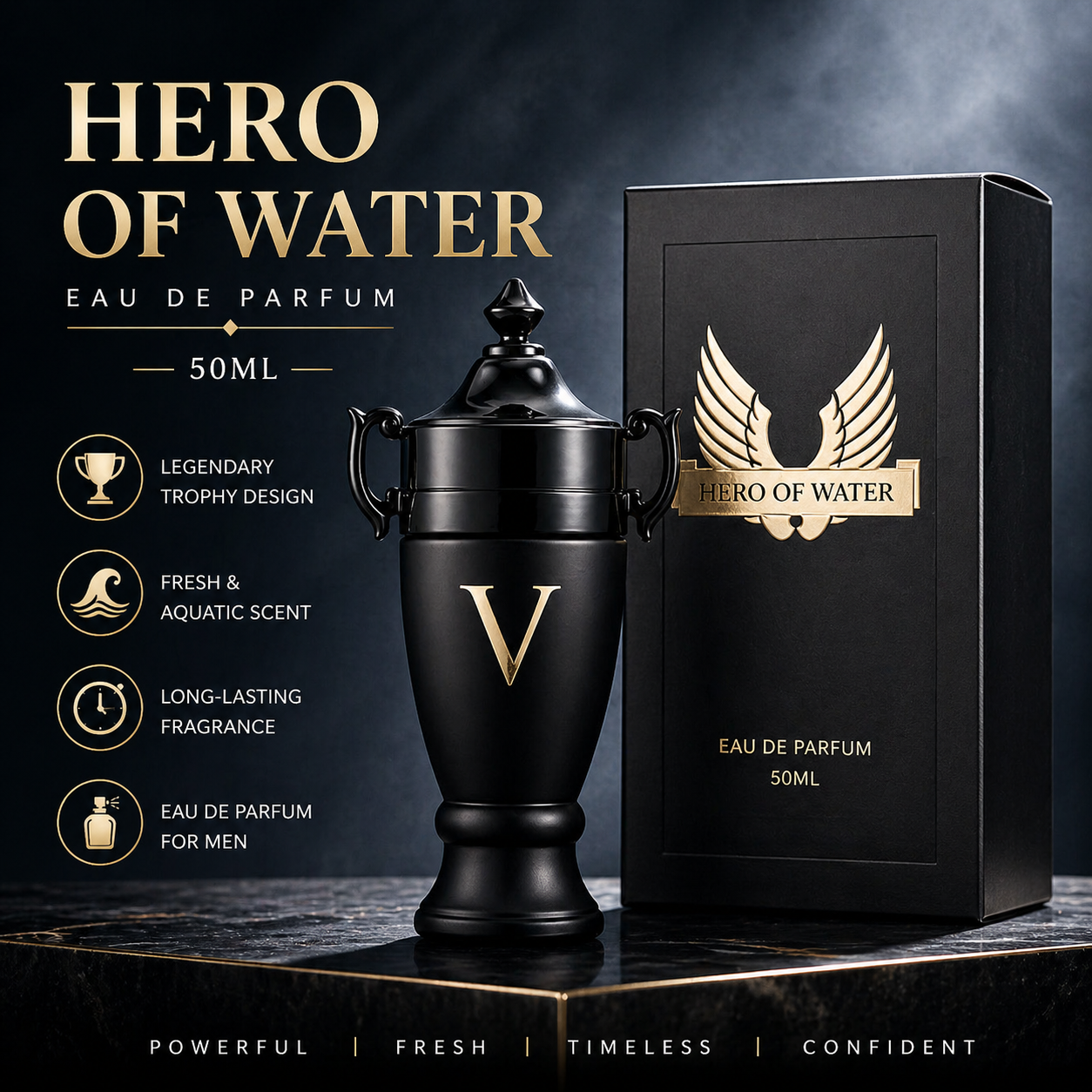V Hero Men's Perfume Long Last - огляд і ціна Perfume Và Fragrance