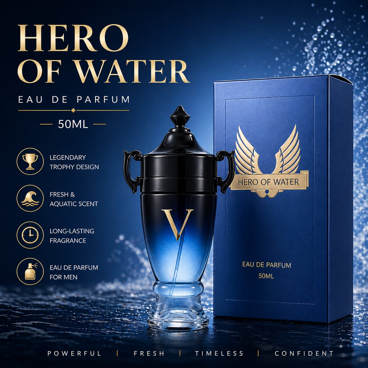 V Hero Men's Perfume Long Last - огляд і ціна Perfume Và Fragrance