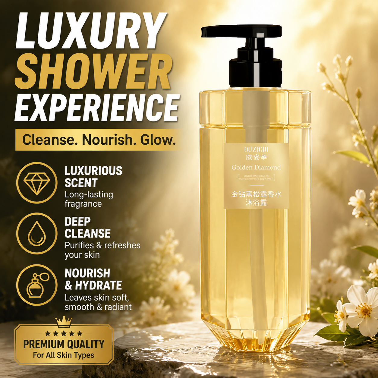 Black Truffle perfume Body Was - огляд і ціна Perfume Fragrance Body Wash